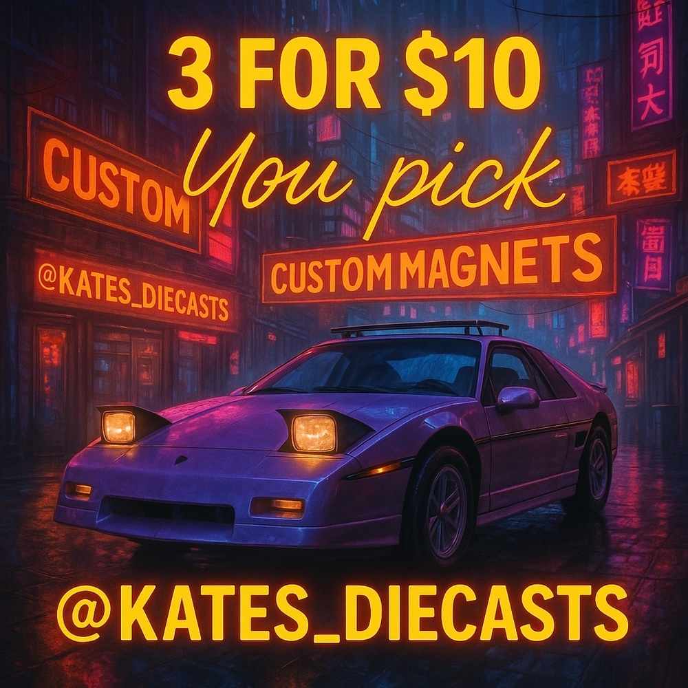 3/$10 Night Track JDM Racing Scene Custom Poster Magnet - Picture 4 of 4